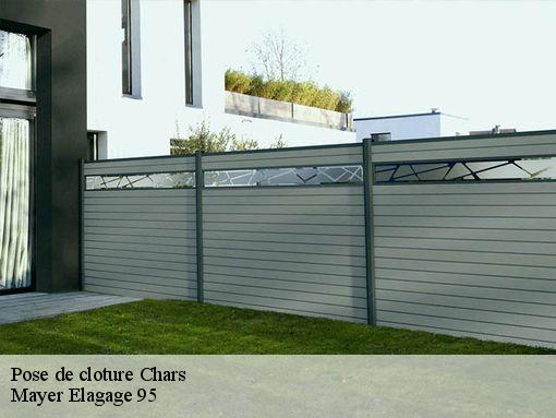 Pose de cloture  chars-95750 Mayer Elagage 95