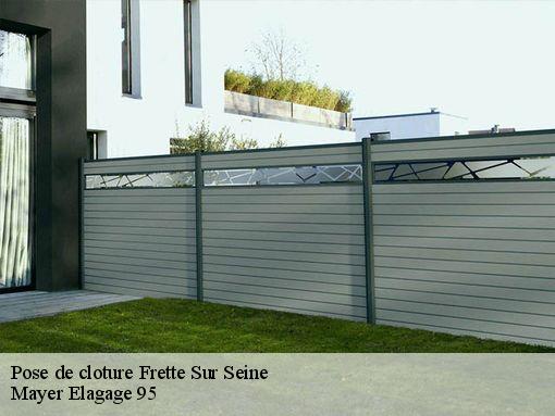 Pose de cloture  frette-sur-seine-95530 Mayer Elagage 95