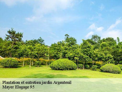 Plantation et entretien jardin  argenteuil-95100 Mayer Elagage 95